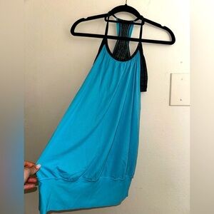 Women's Blue Sleeveless Top